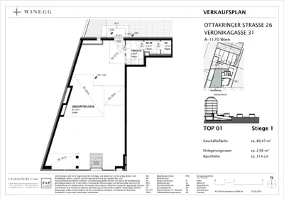 Immobilie kaufen in Wien – 89 m², € 357.600 – Bild 12 von 12