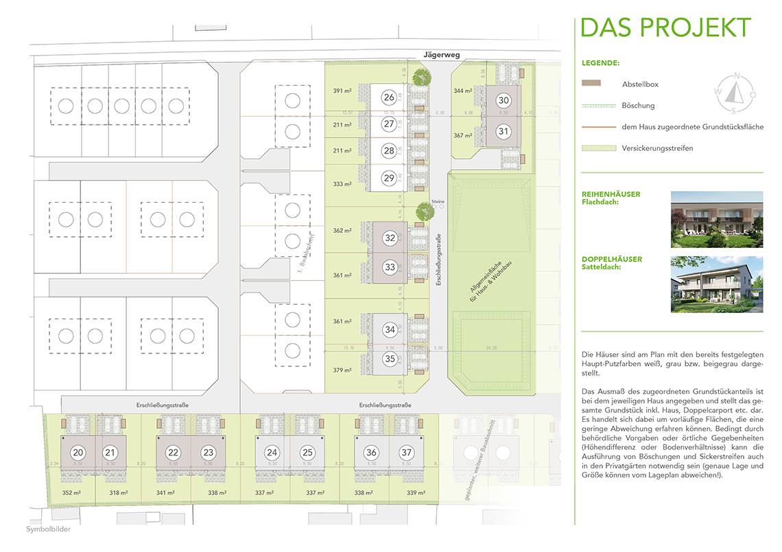 WERNDORF - beziehbar ab Dezember 2026: Fertig ausgestattete Doppelhäuser von KOHLBACHER – pohled 3