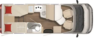 Teilintegriertes Wohnmobil Bürstner LYSEO B66 TD690G