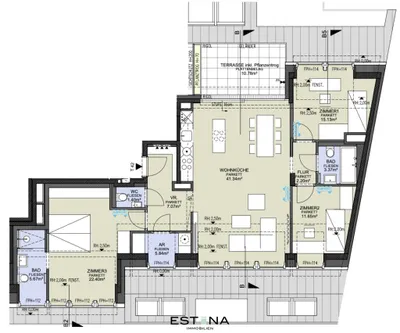 4-Zimmer-Wohnung kaufen in Wien – 116 m², € 1.172.700 – Bild 10 von 10