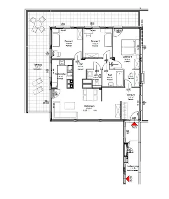 4-Zimmer-Wohnung mieten in Wien – 103 m², € 1.789 – Bild 22 von 23
