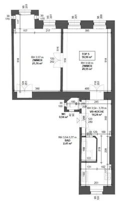 2-Zimmer-Wohnung kaufen in Wien – 59,9 m², € 499.000 – Bild 16 von 17