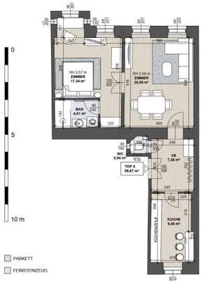 2-Zimmer-Wohnung kaufen in Wien – 59,9 m², € 499.000 – Bild 17 von 17