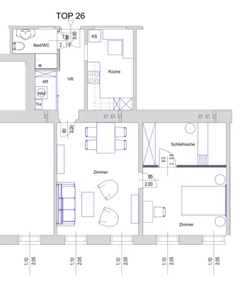 2-Zimmer-Wohnung kaufen in Wien – 66,44 m², € 287.500 – Bild 5 von 16