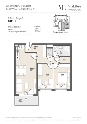 3-Zimmer-Wohnung kaufen in Wien – 65,87 m², € 395.000 – Bild 34 von 39