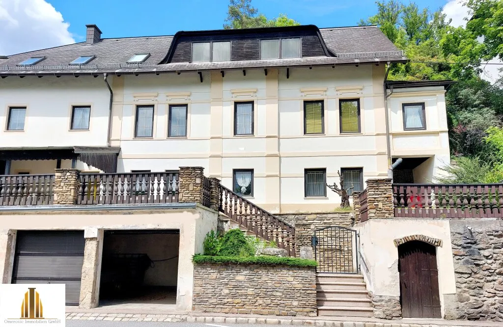 Ehemaliges Gästehaus im Villencharakter mit Blick auf die Rosenburg im Kamptal (Waldviertel)! 6,5 km von Horn entfernt! - Ansicht 2