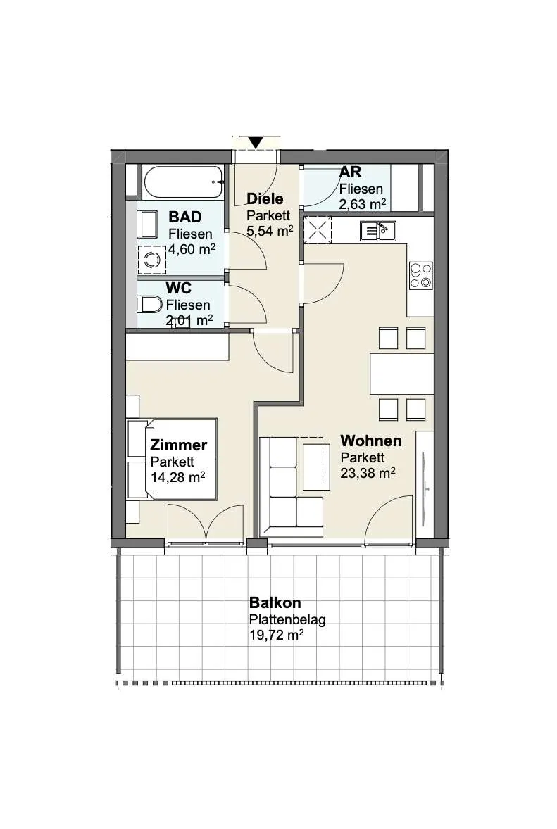 Wohnung – Velden am Wörther See, Göriach - Ansicht 2