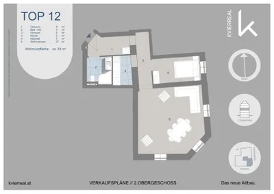 Wohnung kaufen in Wien – 53 m², € 305.000 – Bild 8 von 8