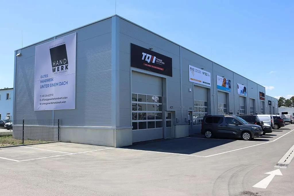 Werkstatt mit Büro | Moderne Gewerbeeinheit | Nähe Wien | A22 | 97 m² - Ansicht 2