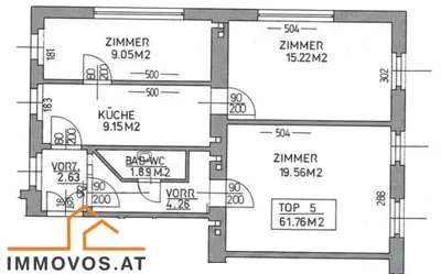 3-Zimmer-Wohnung kaufen in Wien – 62 m², € 218.888 – Bild 14 von 14