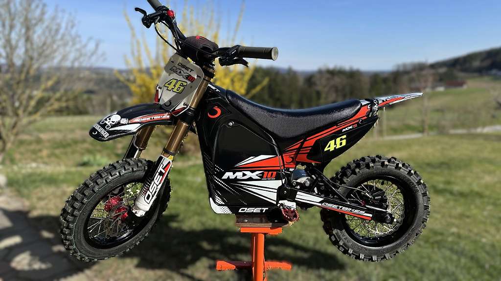 Oset MX-10 Kinder E-Motocross (regulierbar) 40kmh Motocross