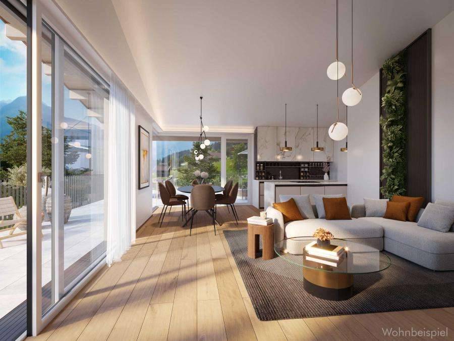 Buchenauweg W1 | Exklusive 3-Zimmer Neubauwohnung mit Garten und Süd-Terasse - Ansicht 2