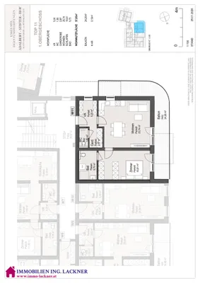 2-Zimmer-Wohnung kaufen in Rohrbach – 58,15 m², € 266.570 – Bild 5 von 6