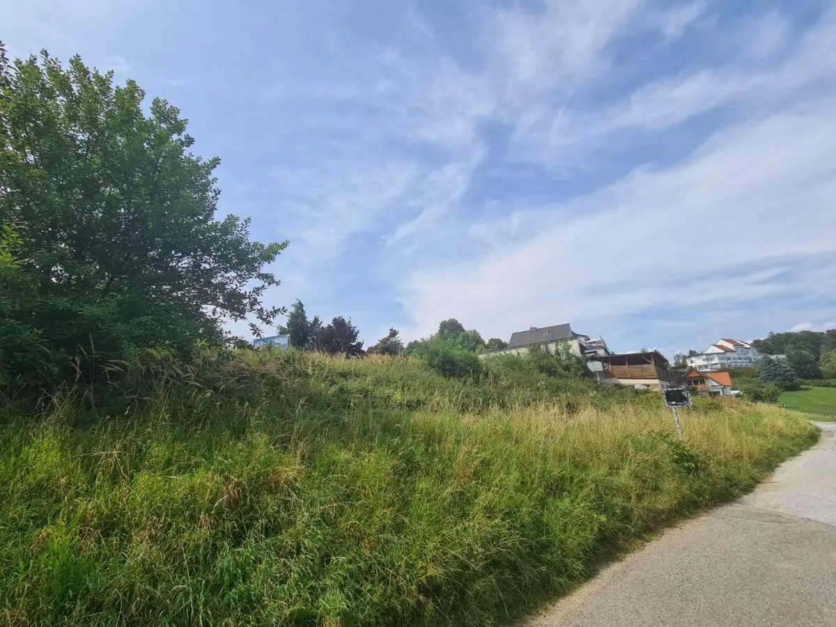 Bauträgergrundstück mit Baubescheid auf der Laßnitzhöhe - Aussichtslage - Ansicht 3