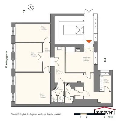 3-Zimmer-Gewerbeimmobilie mieten in Wien – 135 m², € 3.378 – Bild 11 von 11