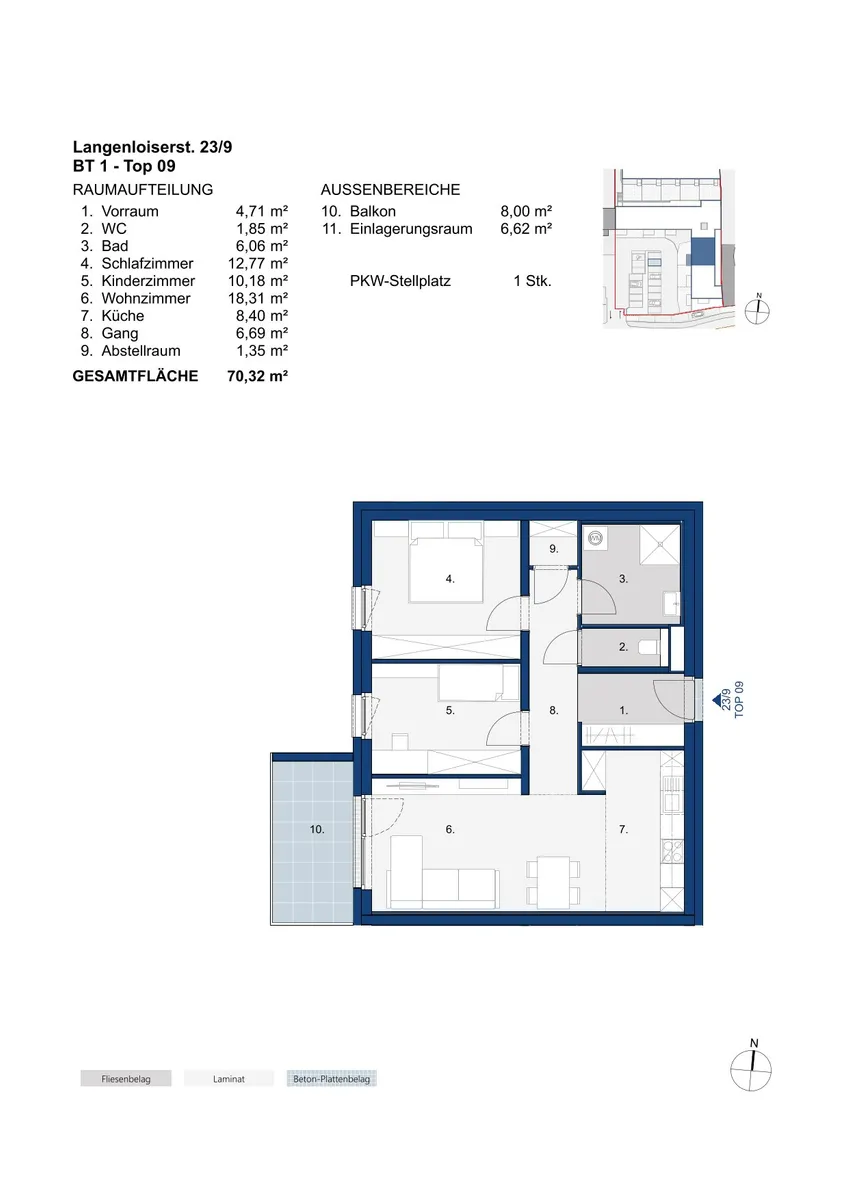 Wohnung – Lengenfeld, Katastralgemeinde Lengenfeld - Ansicht 2
