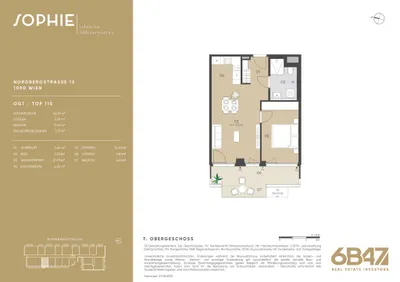 2-Zimmer-Wohnung kaufen in Wien – 46,06 m², € 530.000 – Bild 13 von 13