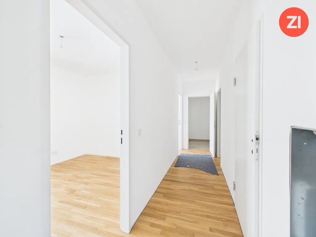 Alpenblick Hagenberg - Moderne 4 Zimmer Mietwohnung mit anmietbaren TG-PP - ab Herbst verfügbar - Ansicht 2