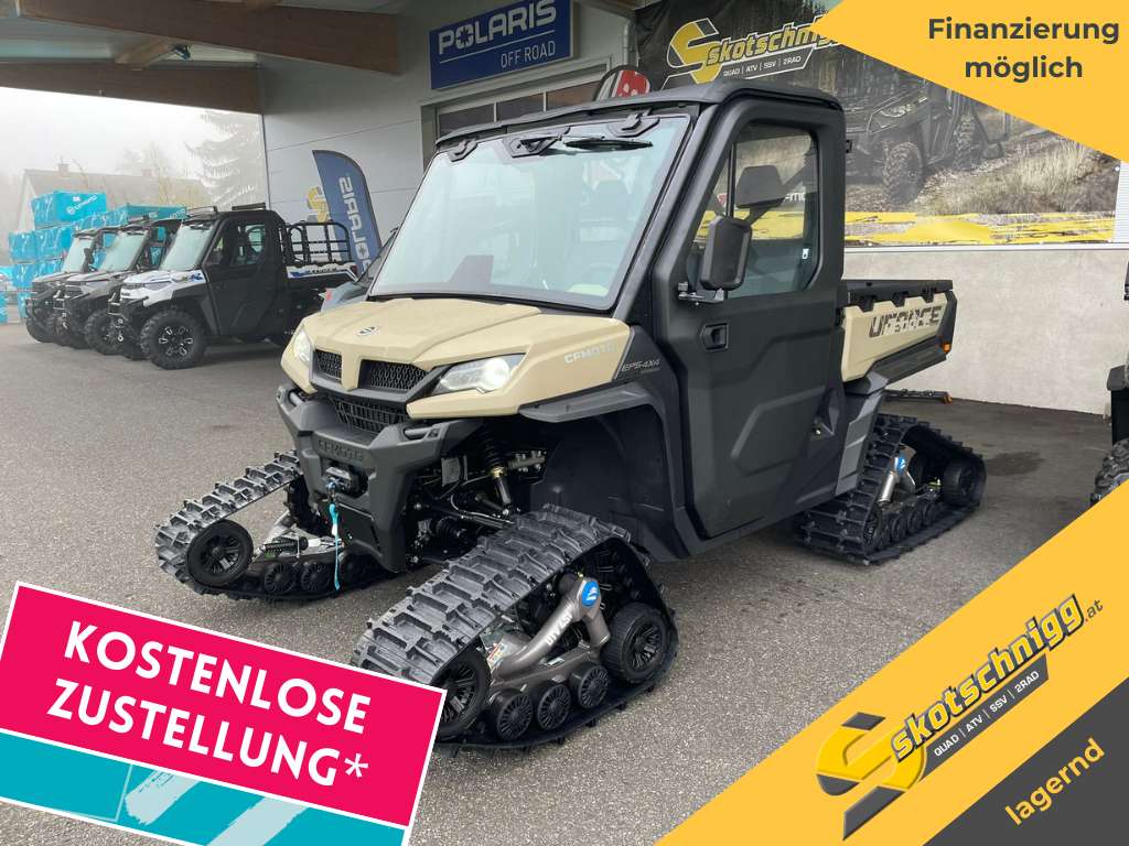 CF-Moto UForce 1000 EX V2 EFI 4×4 mit Vollkabine, Heizung und Raupensatz Quad