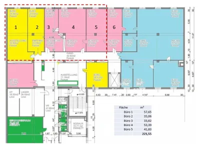 Gewerbeimmobilie mieten in Wien – 126 m², € 1.516 – Bild 5 von 5