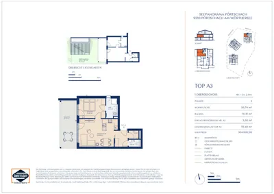 2-Zimmer-Wohnung kaufen in Klagenfurt Land – 50,74 m², € 364.000 – Bild 5 von 5