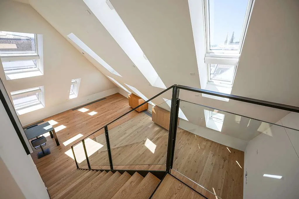 Modernes City-Penthouse mit Dachterrasse und Stephansdom-Blick - Ansicht 3