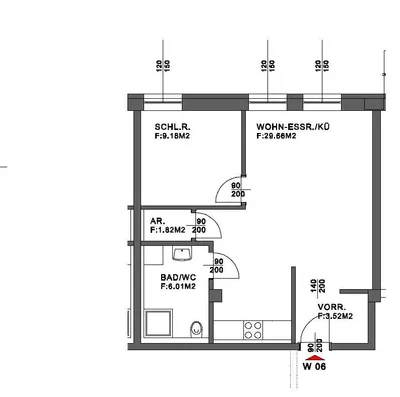 Wohnung mieten in Steyr – 50 m², € 576 – Bild 7 von 7