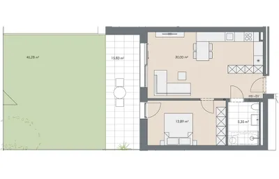 2-Zimmer-Wohnung kaufen in Kitzbühel – 49,24 m², € 403.800 – Bild 9 von 9