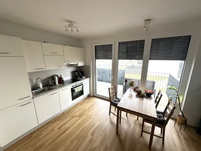 Moderne 3 Zi Wohnung mit Balkon provisionsfrei - nahe U1 Kagraner Platz – Bild 3