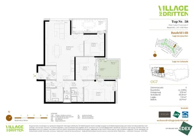 4-Zimmer-Wohnung kaufen in Wien – 99,42 m², € 860.000 – Bild 7 von 7