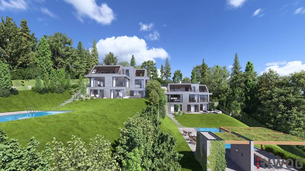 Baubewilligte Villa mit viel Platz in Grünlage - View 3