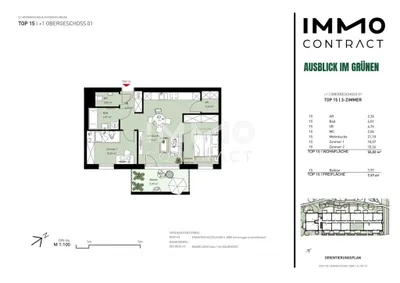 3-Zimmer-Wohnung kaufen in Wien – 53,88 m², € 350.500 – Bild 10 von 10