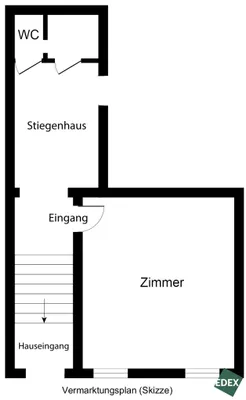 1-Zimmer-Wohnung kaufen in Wien – 27,91 m², € 99.000 – Bild 11 von 12