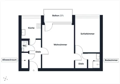 2-Zimmer-Wohnung kaufen in Wien – 56,75 m², € 190.000 – Bild 9 von 9