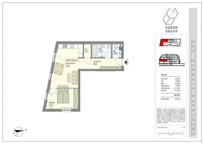 2-Zimmer-Wohnung kaufen in Wien – 50,78 m², € 252.000 – Bild 12 von 12