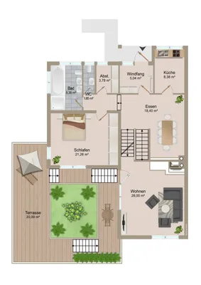 5-Zimmer-Haus kaufen in Sankt Veit an der Glan – 156,9 m², € 498.900 – Bild 11 von 12