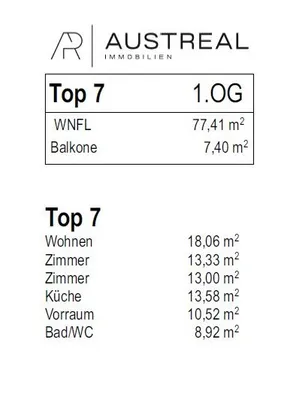 3-Zimmer-Wohnung kaufen in Wien – 77,41 m², € 485.000 – Bild 3 von 25
