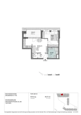 2-Zimmer-Wohnung mieten in Wien – 45,79 m², € 965 – Bild 8 von 8