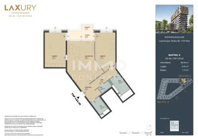 3-Zimmer-Wohnung kaufen in Wien – 88,55 m², € 650.000 – Bild 15 von 15