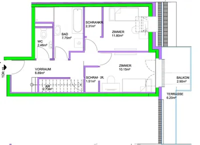 4-Zimmer-Wohnung kaufen in Wien – 97,06 m², € 618.830 – Bild 23 von 24