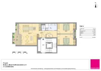 3-Zimmer-Wohnung mieten in Wien – 83 m², € 1.946 – Bild 16 von 16