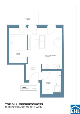 Immobilie kaufen in Wien – 35,95 m², € 355.200 – Bild 5 von 5