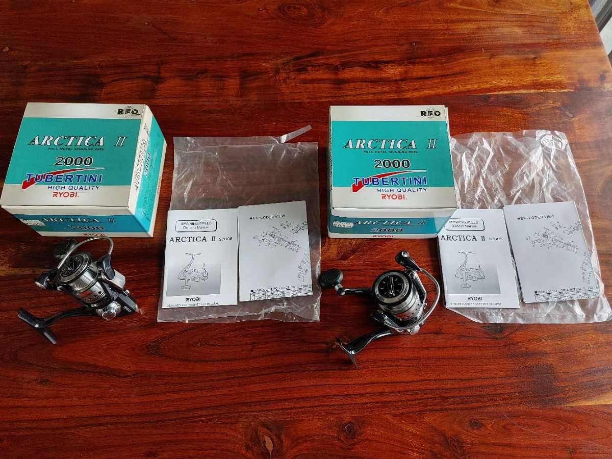 Ryobi Arctica 2 Angelrolle Spinnrolle vollmetall,  120,- (6330 Kufstein) -  willhaben