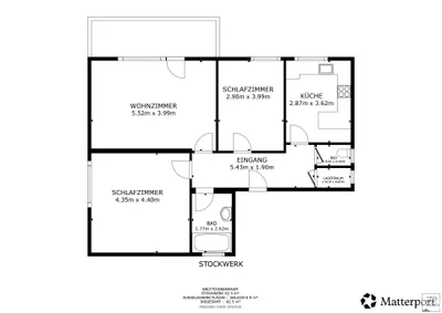 3-Zimmer-Wohnung mieten in Innsbruck – 82 m², € 1.900 – Bild 21 von 21