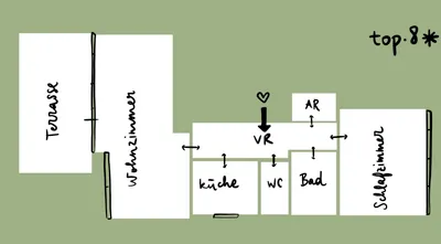 2-Zimmer-Wohnung mieten in Wien – 57 m², € 1.500 – Bild 15 von 15