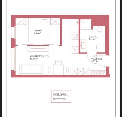 Ruhig wohnen & schnell in der Stadt - 2-Zimmer-Wohnung in Floridsdorf