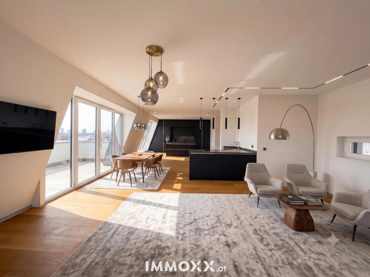 Exklusives Penthouse in St. Leonhard - 132 m², 3 Freiflächen & Lift direkt in die Wohnung | EUR 1.050.000 | St. Leonhard - Ansicht 3