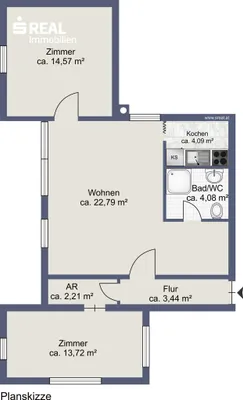 3-Zimmer-Haus kaufen in Gänserndorf – 70 m², € 98.000 – Bild 19 von 19