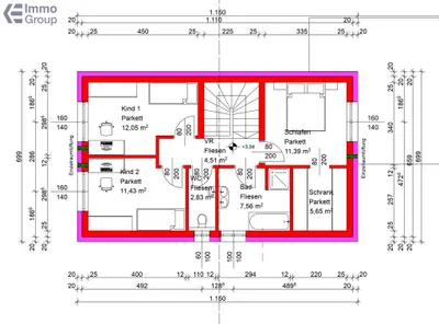 5-Zimmer-Haus kaufen in Wels-Land – 114,18 m², € 459.000 – Bild 7 von 7