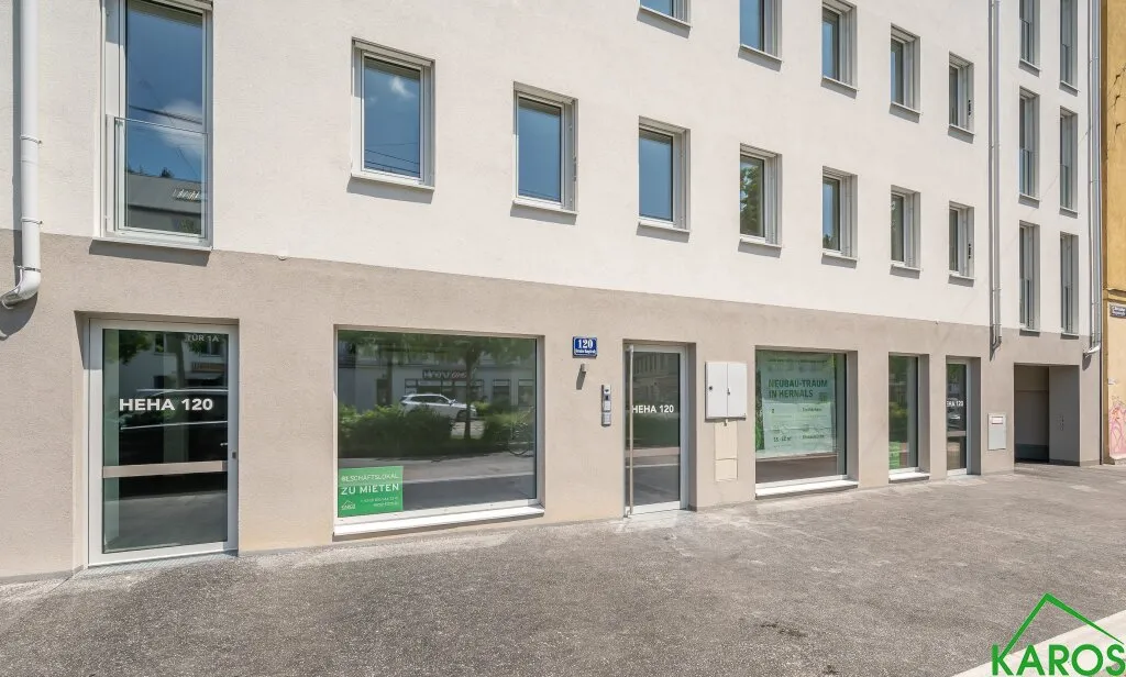 Hernalser Hauptstraße - EBENERDIGES GESCHÄFTSLOKAL *ERSTBEZUG* - Ansicht 2